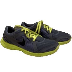 𝅺Nike Flex Experience Run 2 SlateVolt Running shoes SZ 9